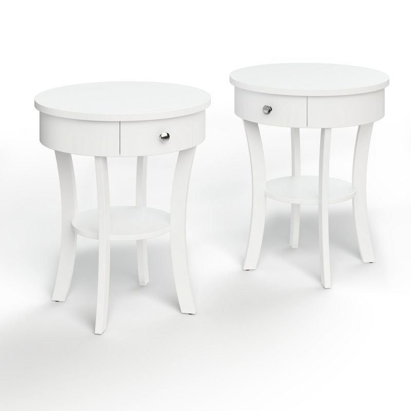 20'' W Nightstand, White