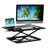 Jaleeza Adjustable Metal Base Standing Desk Converter-815597961