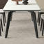 Table de salle à manger moderne en marbre de style italien moderne-109663753