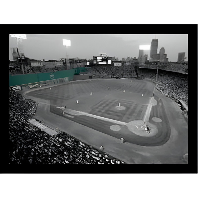 Fenway Park - reproduction de photo sur papier encadrée