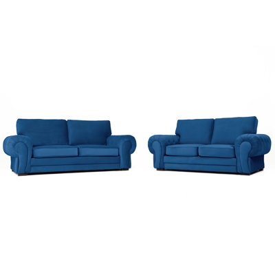 Fonda 2 - Piece Velvet Living Room Set