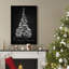 Merry Christmas - Toile tendue avec châssis de qualité supérieure, prête à être accrochée-650044581