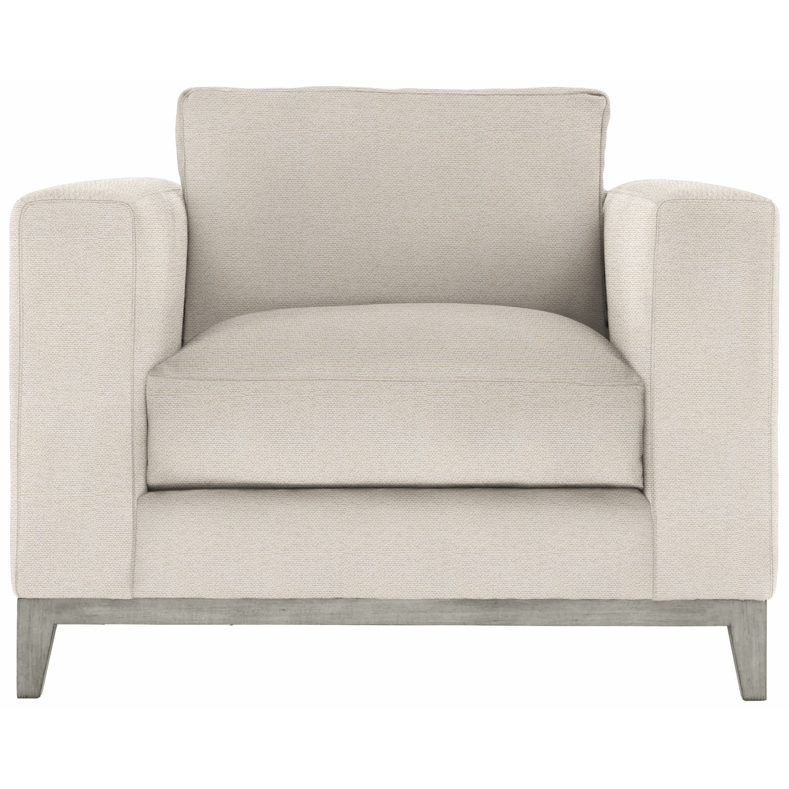 Noel Armchair, Cream Chenille 1345-002, Antique White