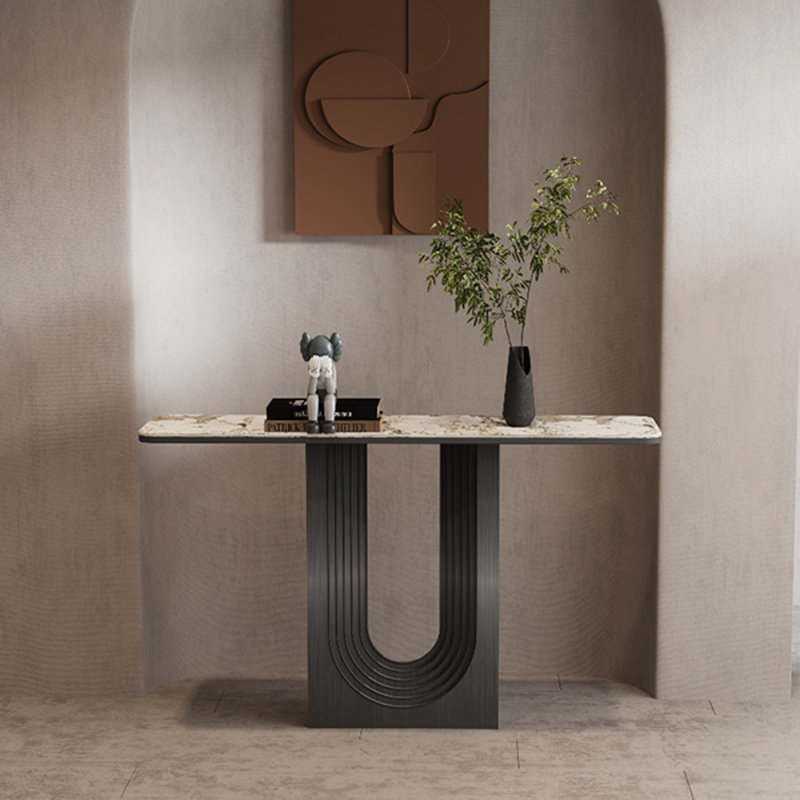 Console Minimalist, H 33,46 po x l 47,24 po x P 13,78 po, Gris