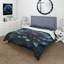 Ensemble de housse de couette en microfibre / polyester Mauve Lotus-260764726