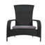 Chaise de patio avec coussin comfort height-27703672