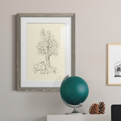 " Wooded Path II " Painting Print