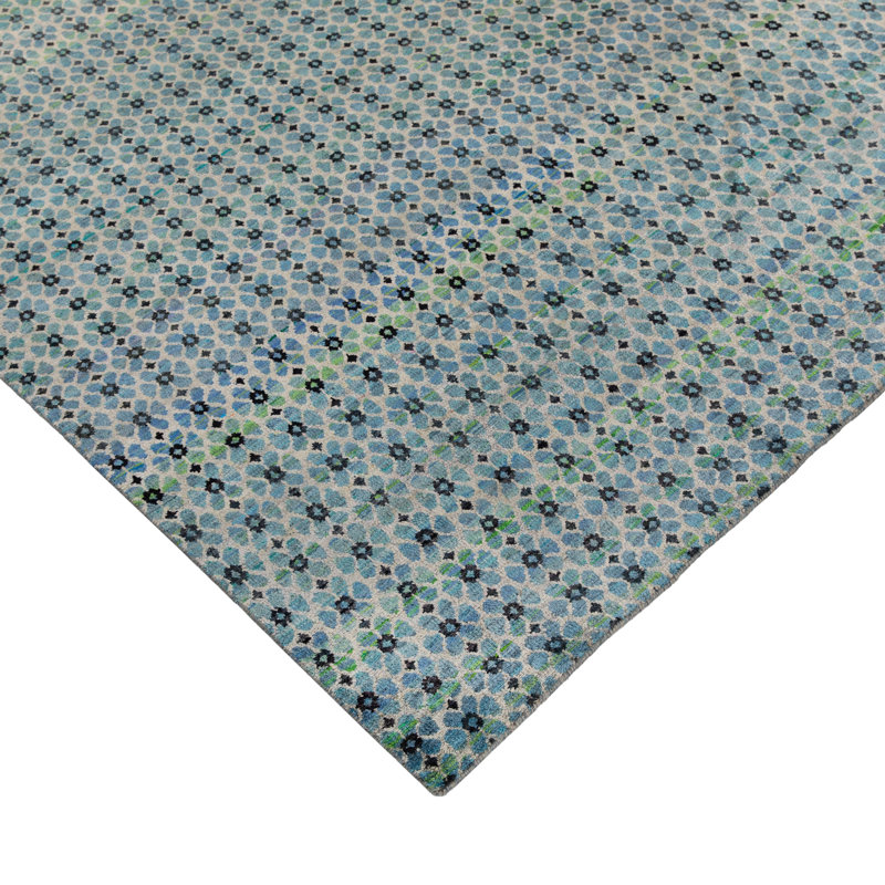 Aura Alchemy Silk Rug - Varanasi, Rectangle 9' x 12'