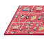 Tapis contemporain rouge / jaune / bleu-479732764