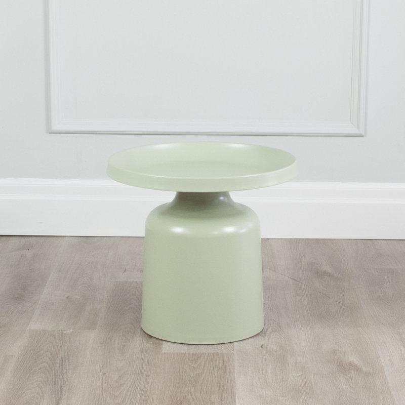Dewall Tray Top End Table, Green