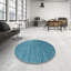 Tapis de zone bleu contemporain-1570754734