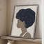 «Heavenly Hair I», reproduction encadrée - bois massif-510874637