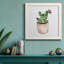 Boho Greenery IV - peinture sur toile encadrée-2077561213-2077561200
