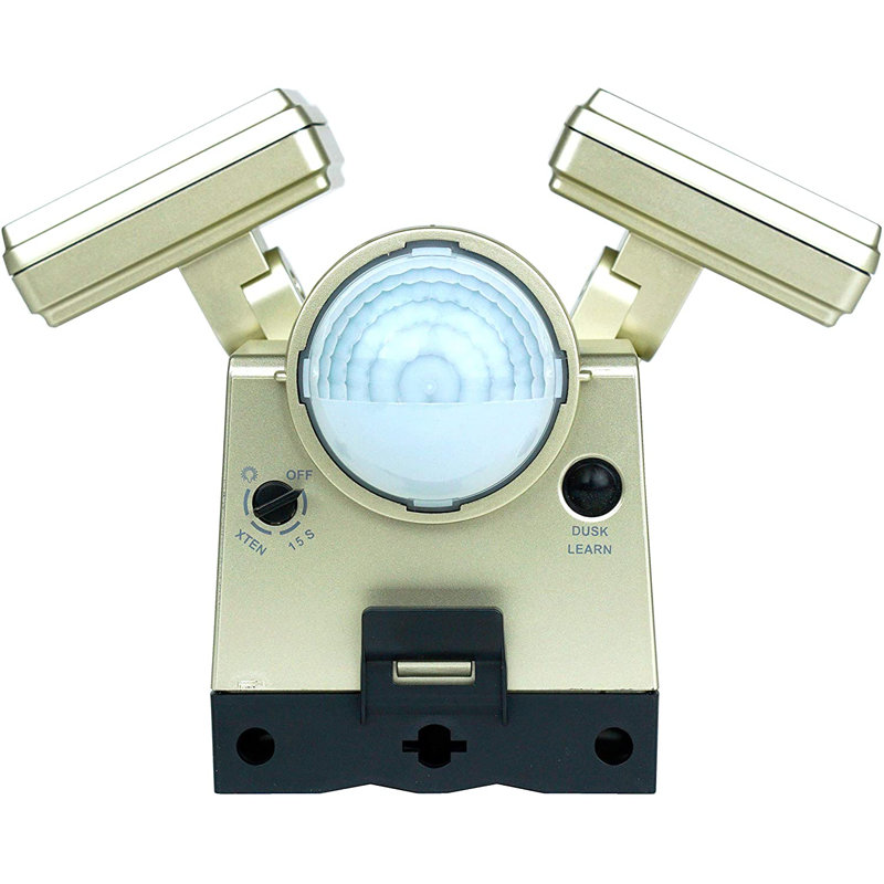 Projecteur de sécurité à mouvement IQ America 700 lumens, Champagne