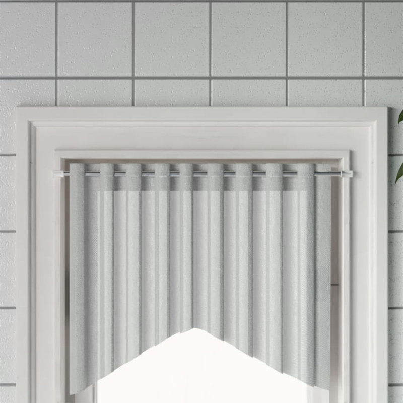 Jahzara Aluminium Curtain Rails, 1.2" H x 41.3" W x 0.4" D