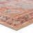 Gabrel Machine Washable Power Loomed Performance Rust/Navy Rug-1426000302