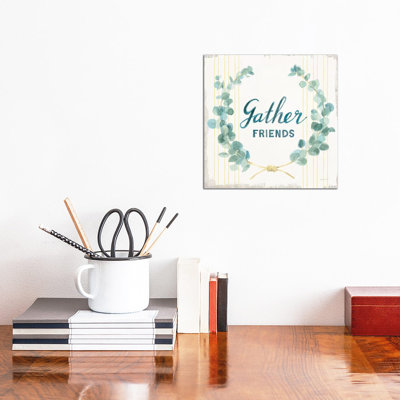 Floursack Home IX by Danhui Nai - Wrapped Canvas Print