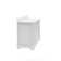 Derby 48" Carrara White Marble Countertop Bath Vanity with Faucet and Mirror