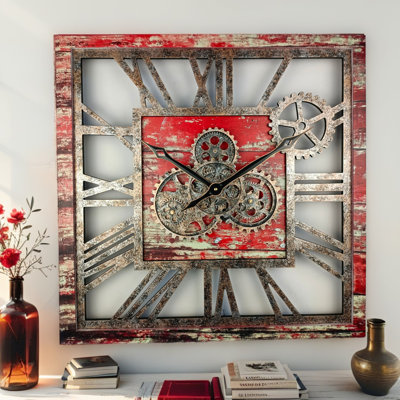 Solid Wood Wall Clock