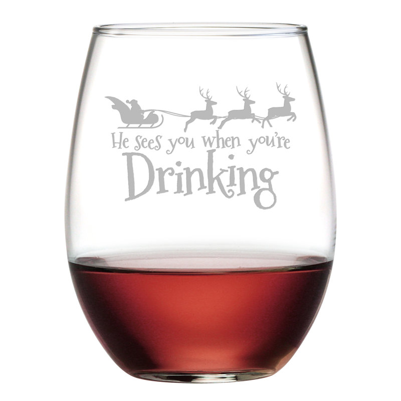 Il voit le verre à vin sans pied 21 oz.