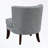 Upholstery Button Tufted Accent armless Chair-116199006