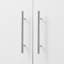 Armoire murale pour salle de lavage, armoire murale à 2 niveaux avec tablette réglable, armoire de rangement 36 po avec 2 portes, pour cuisine, salle de bain, buanderie, P 16 x 36 x 24 po (P x l x H), blanc