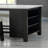 Dining Table Storage Side Shelves 2 X Dining Stools High Gloss Table Top 3Pc Dining Set