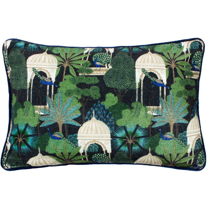 Burnley Abstract Rectangular Throw Pillow Cover
