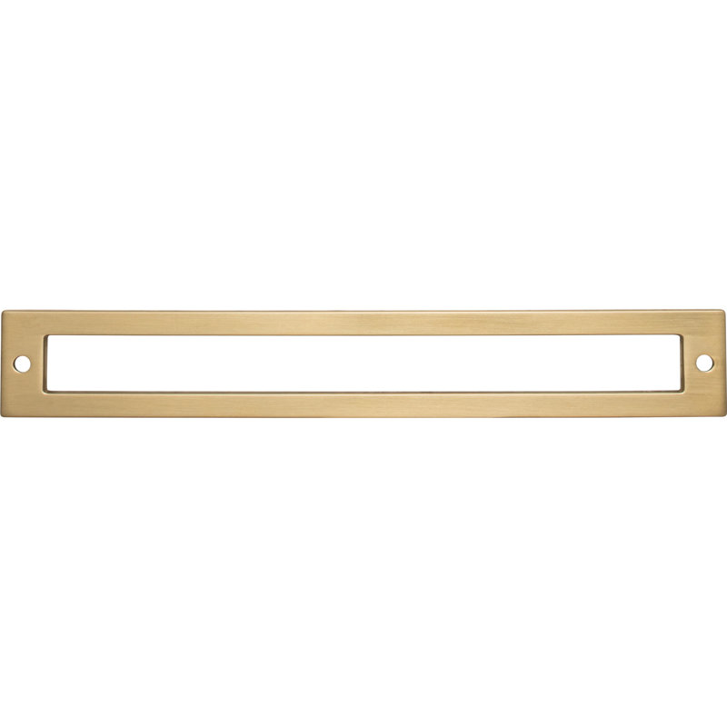 Hollin  Backplate, 1.19" H x 8.06" W x 0.13" D, Honey Bronze