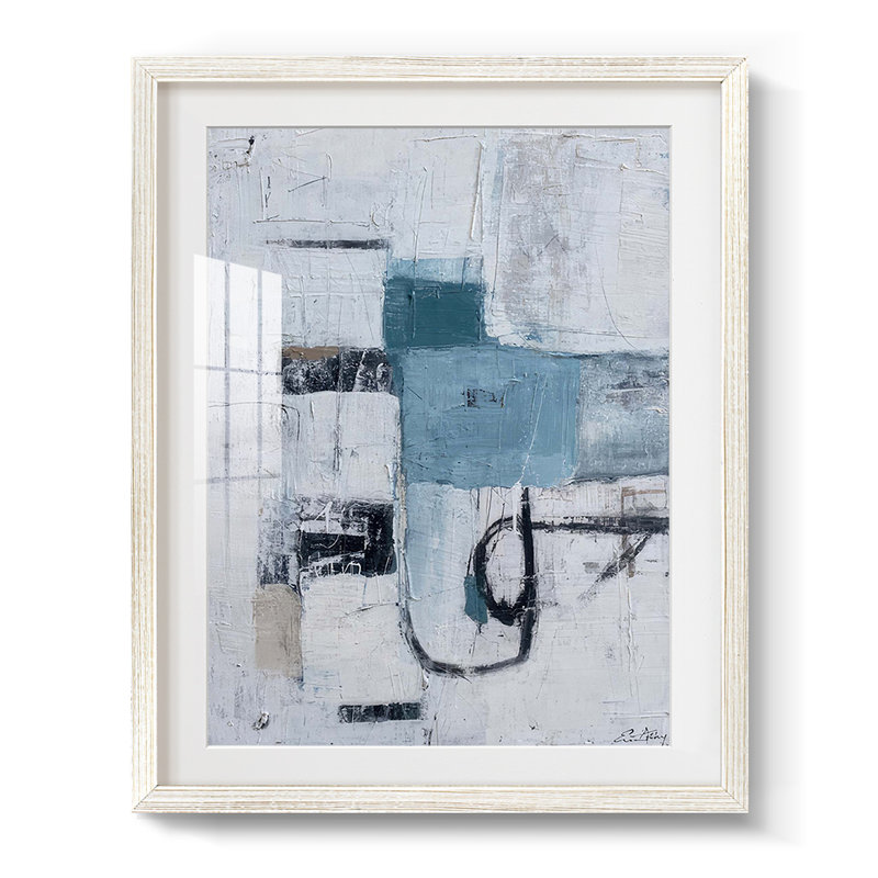 There After -Framed Print, 28.5" H x 20.5" W, White