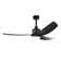 Genson Smart Black 3-Blade Led Lighted Ceiling Fan With Remote