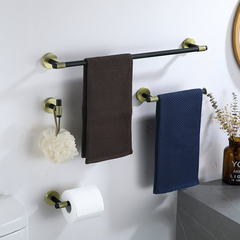 4 - Piece Bathroom Hardware Set