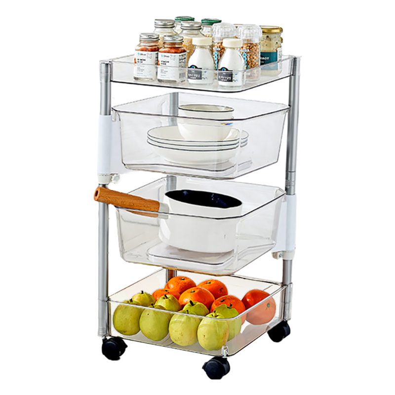 25.6'' H x 12.4'' W Utility Cart