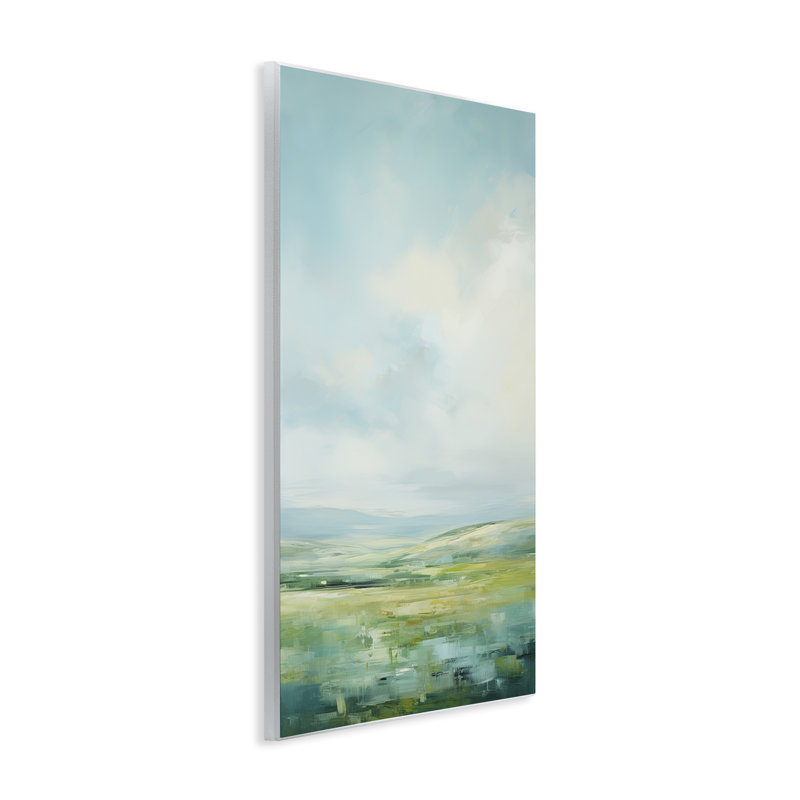 «Scenic Countryside Clouds», art mural par Raymond Powers, H 15 po x l 10 po