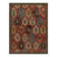 Distressed Homage Hand Knotted Wool Geometric Area Rug-1364668272