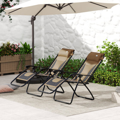 Reclining Outdoor Lounge Chair