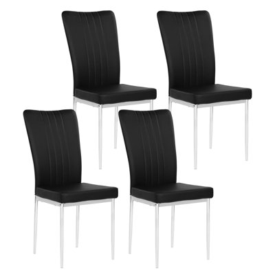 Albiery 47cm H Upholstered Metal Parsons Chair