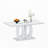 Lapeikis Glass Top Dining Table-1181224800