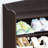 Red Entryway Shoe Shelf, Holds 18 Pairs Of Shoes, 9-Shelf Attribute Storage Bench, Accommodates Model
