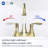 Bathroom faucet with 360 degree turn spout-115827338