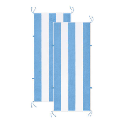 Serviette de plage Arkwright Tie & Dry (paquet de 2), 30 x 70