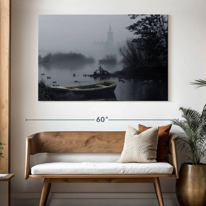 Hitzel Ponte De Lima River, 34" H x 51" W