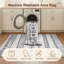 Tapis antidérapant à motif géométrique, tapis de polyester doux lavable à la machine pour la décoration intérieure-129595288-129595293