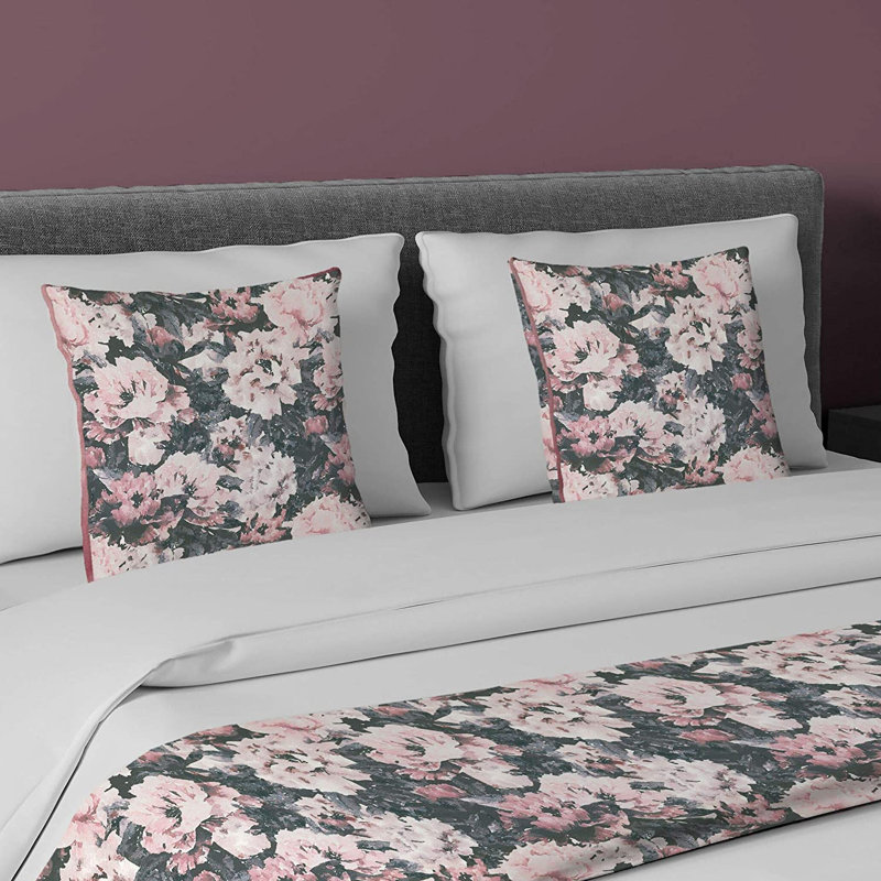 Derosa Polyester Floral Bedspread