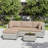 Wynee 9Pcs Outdoor Cushions Patio Sectional Cushions Replacement Set For 3 Seats (Set Of 3 Seats , 3 Backs , 2 Short Backs , 1 Ottoman Cushions)-1980483952