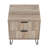 20" Fluted Nightstand (2-Drawer)-419752575