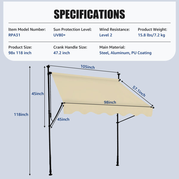 Dimensions du produit