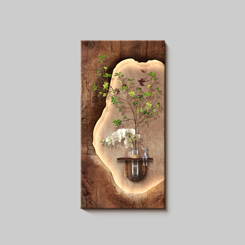 Image murale rectangulaire en grès, H 31,5 po x l 15,75 po