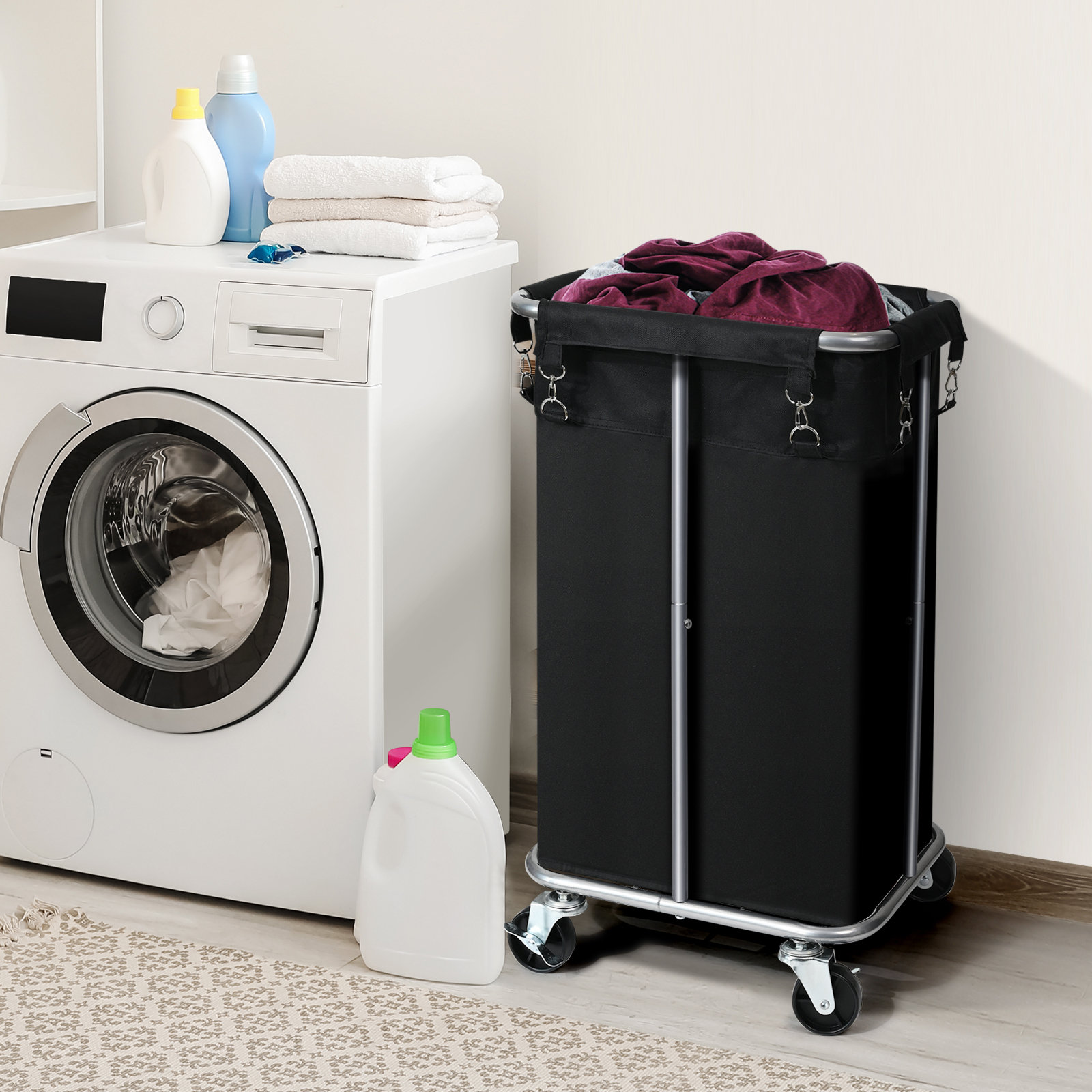 Winston Porter Fabric Laundry Sorter & Reviews - Wayfair Canada