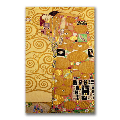 Reproduction sur toile "Foulard" par Gustav Klimt